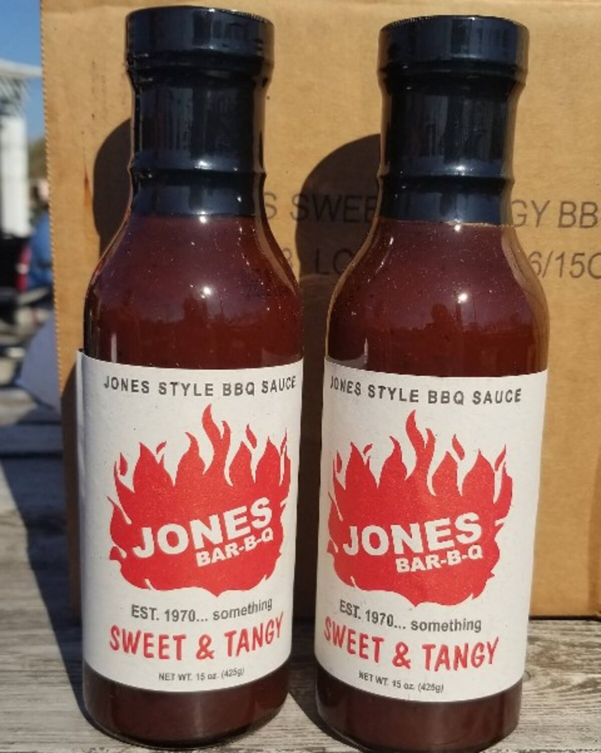Food at Jones Bar-B-Q located in Kansas City, KS