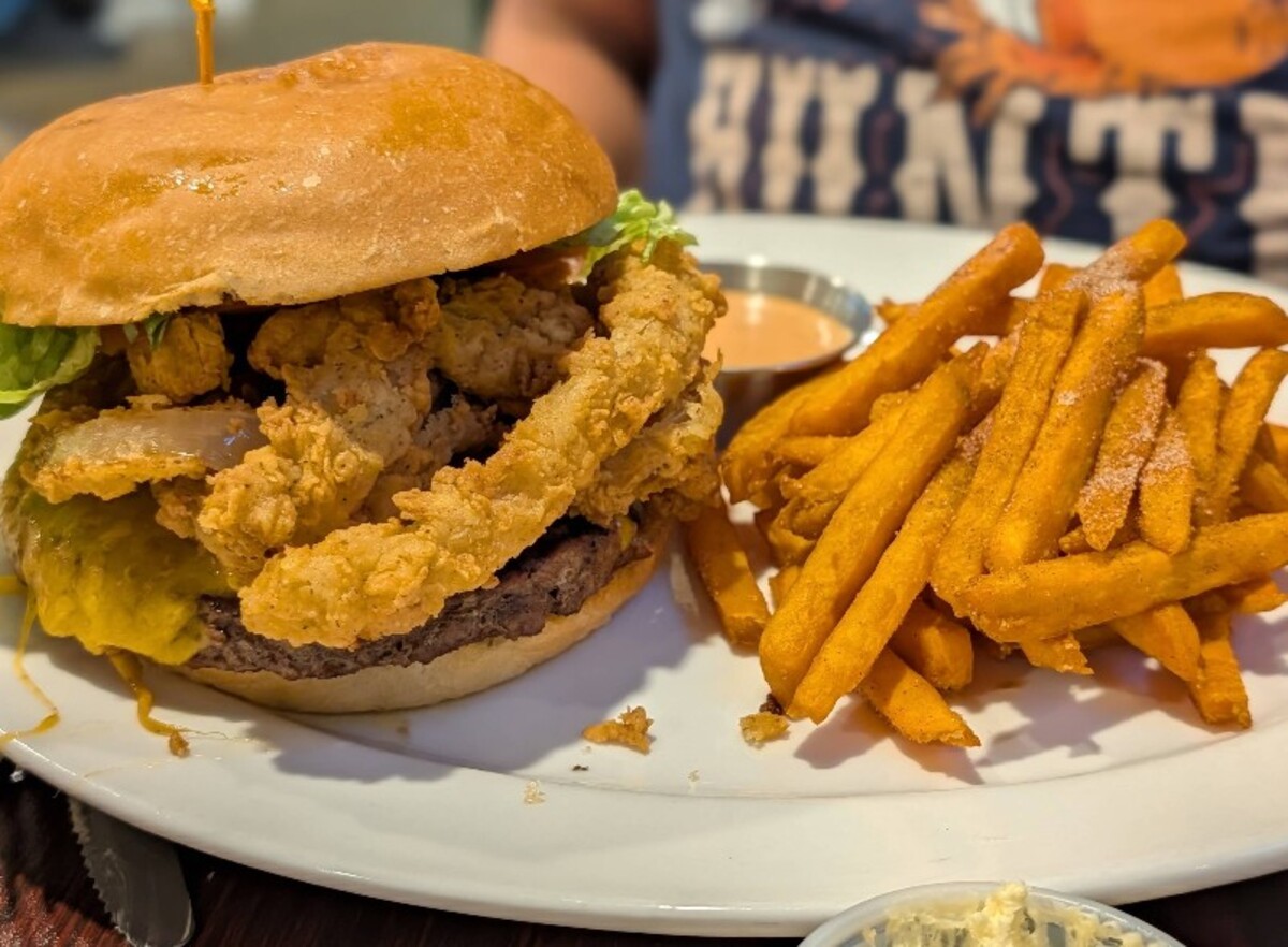 Food at George’s Restaurant Bar & Catering located in Waco, TX