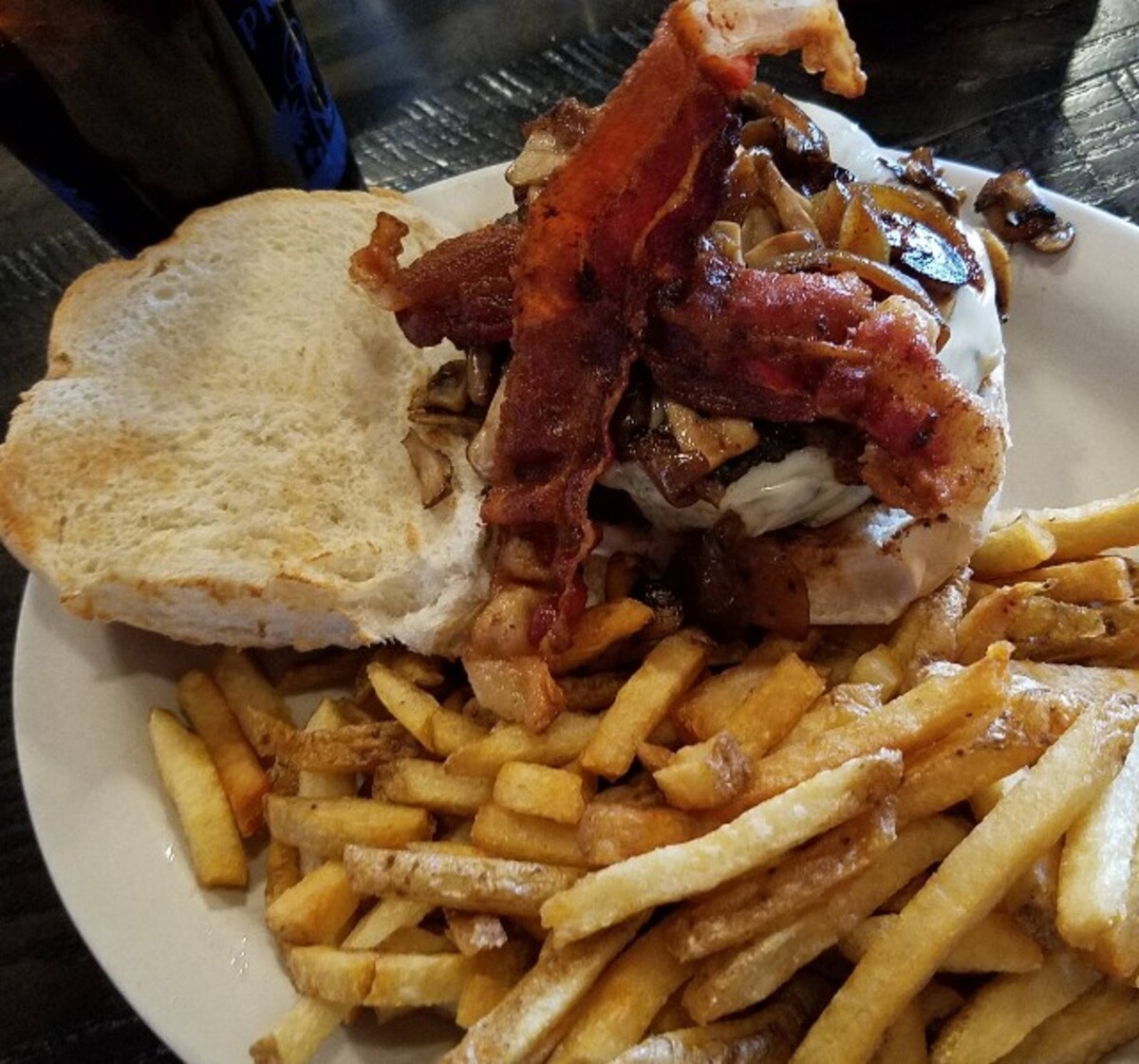 Food at Charlie's Diner located in Spencer MA