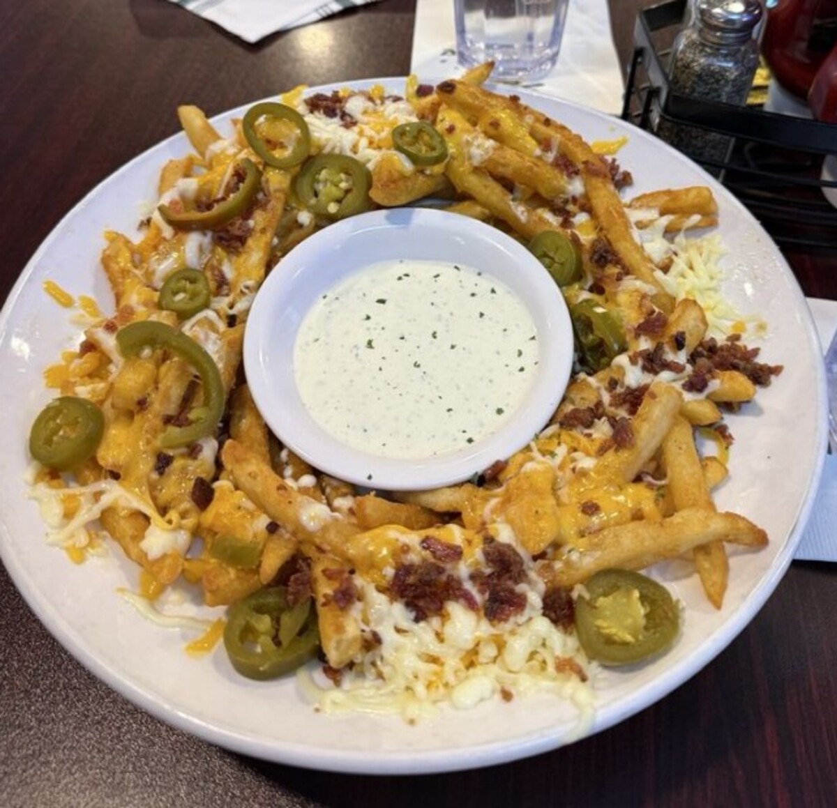 Food at George’s Restaurant Bar & Catering located in Waco, TX