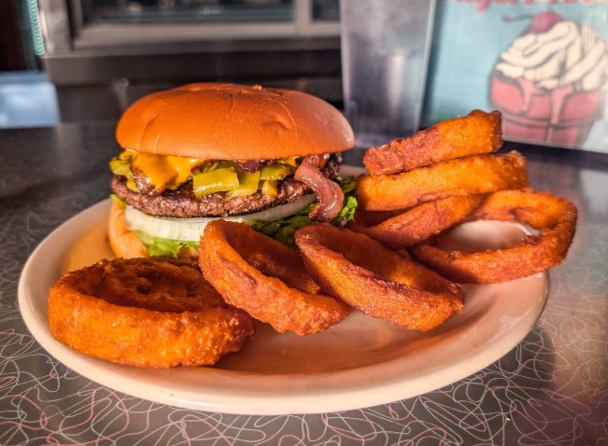 Food at 66 Diner located in Albuquerque, NM