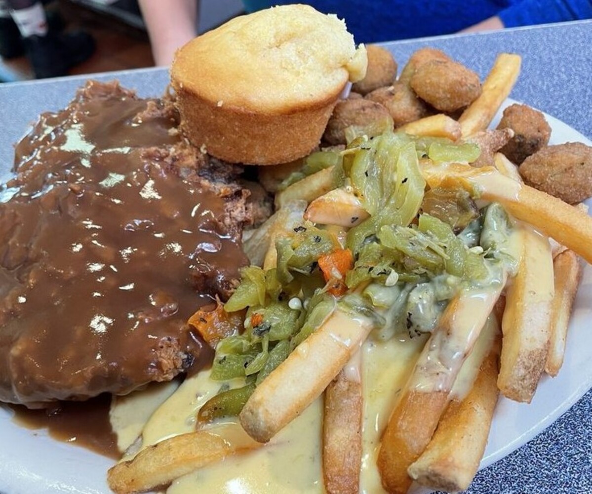 Food at 66 Diner located in Albuquerque, NM