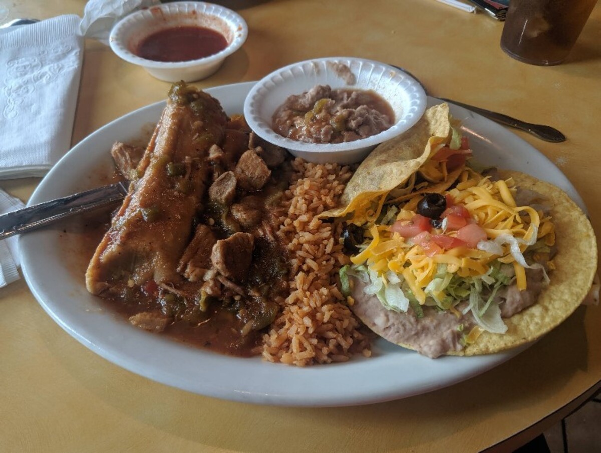 Food at Jorge's Sombrero located in Pueblo, CO