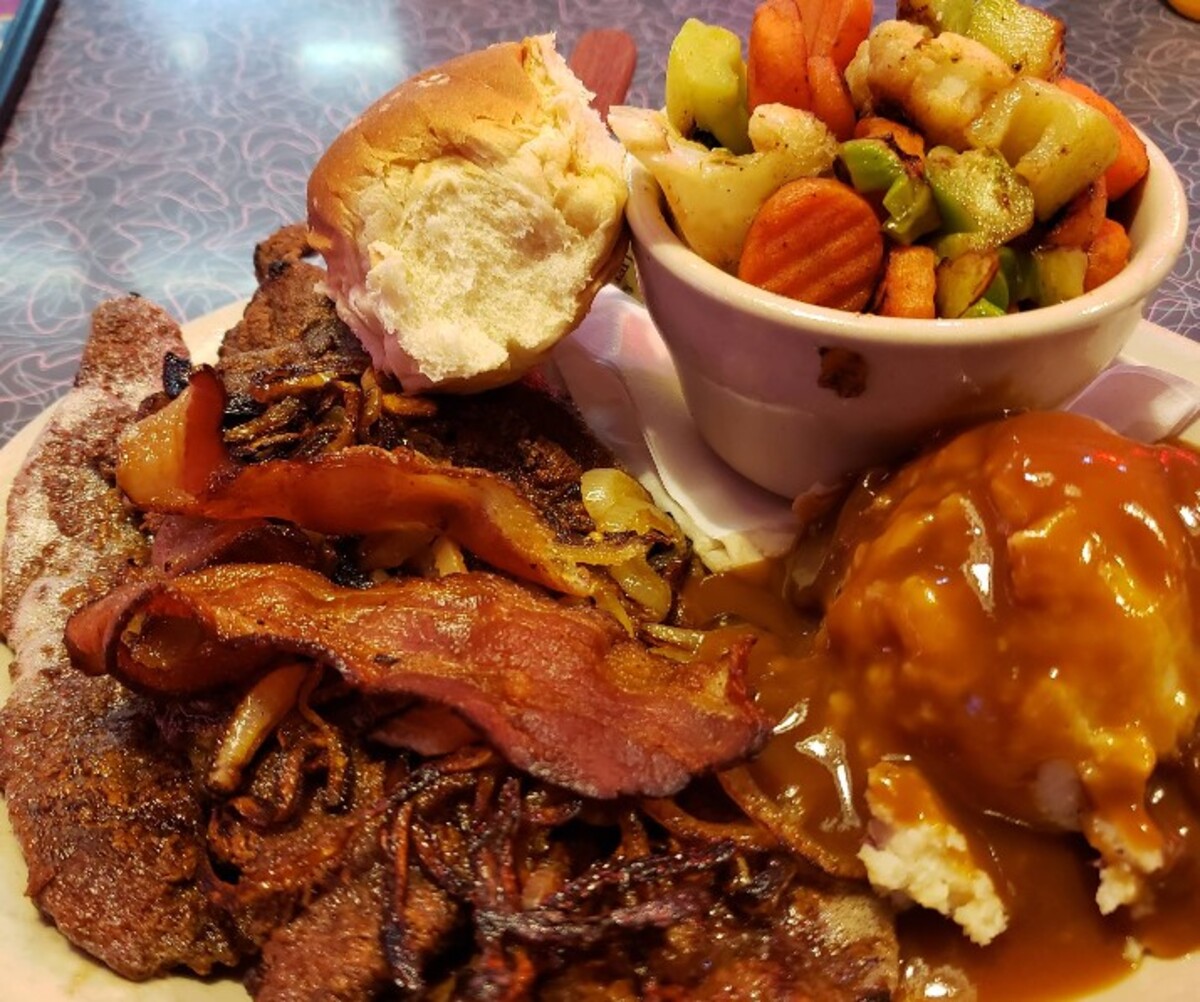 Food at 66 Diner located in Albuquerque, NM