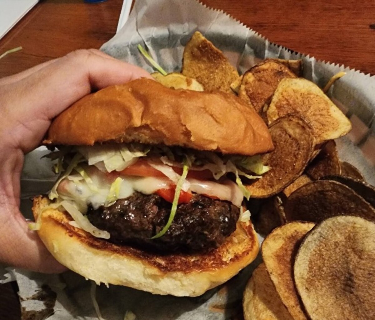 Food at Ringside Cafe located in Columbus, OH