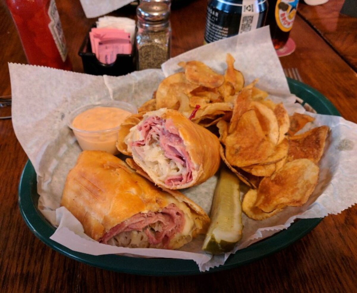 Food at Ringside Cafe located in Columbus, OH