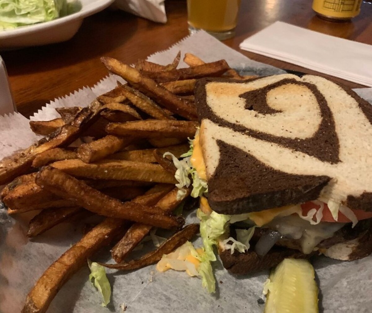 Food at Ringside Cafe located in Columbus, OH