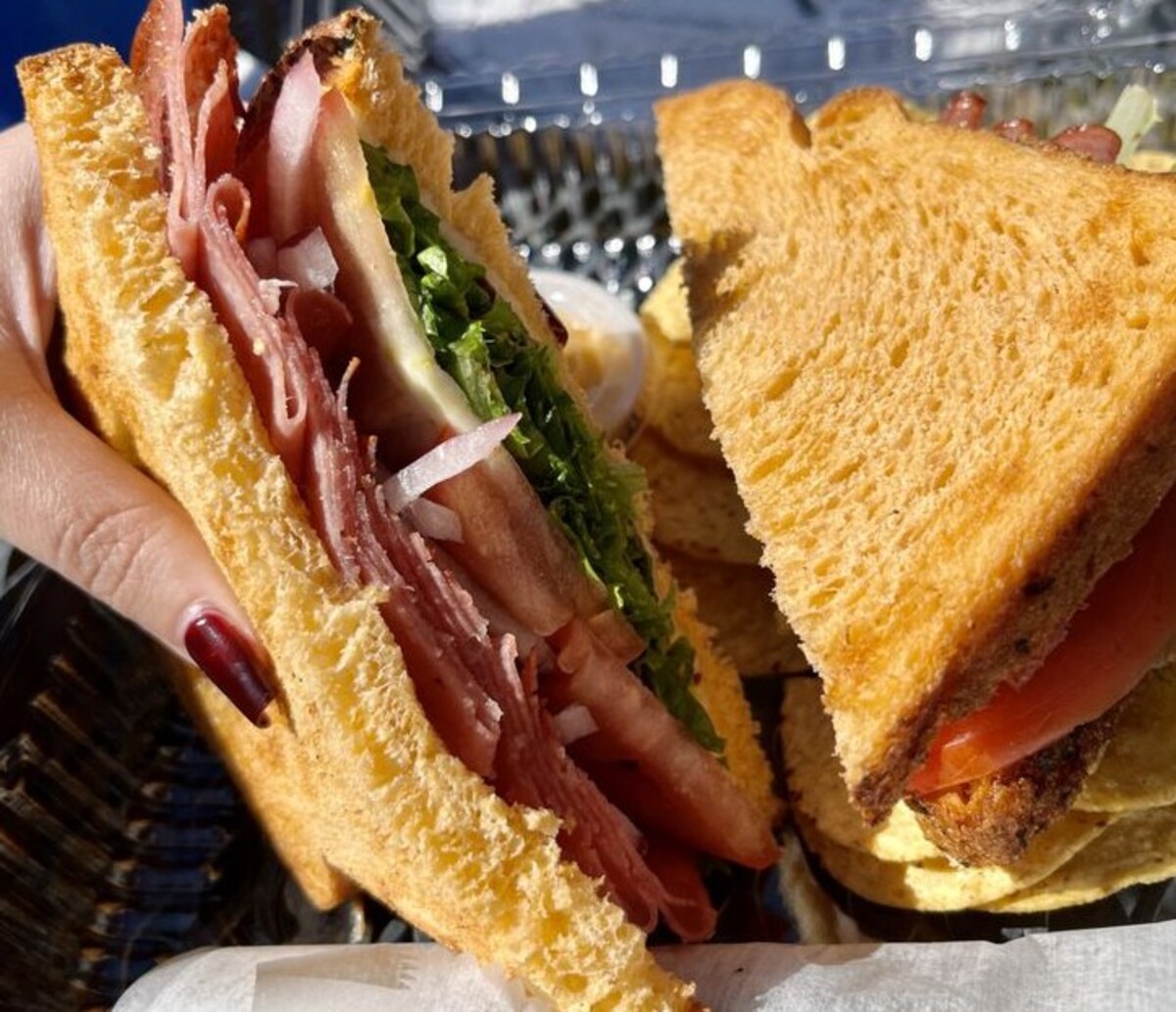 Food at Golden Crown Panaderia located in Albuquerque, NM