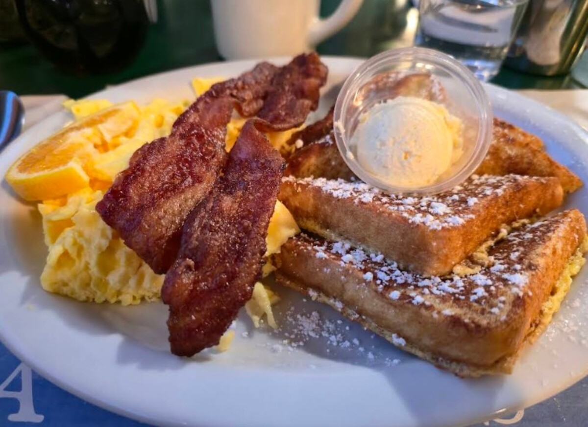Food at Gwennies Old Alaska Restaurant located in Anchorage, AK