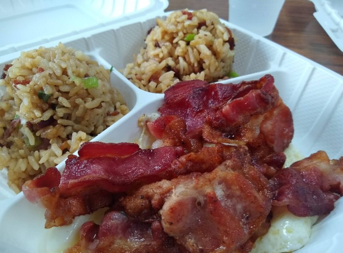 Food at Cafe 100 located in Hilo, HI