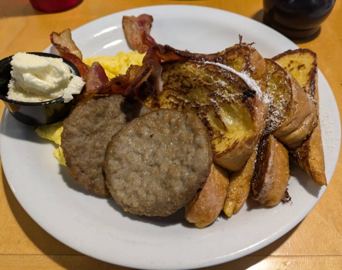 Food at Bishop's Grill located in St. George UT
