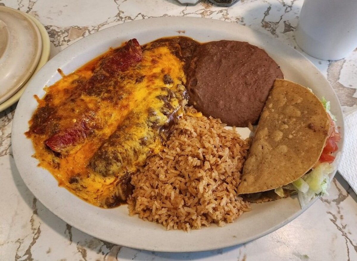 Food in Garcia's Mexican Food, San Antonio, TX