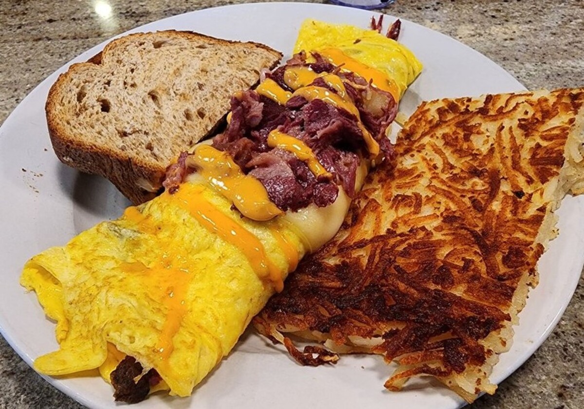 Food in The Egg Bistro, Chesapeake, VA