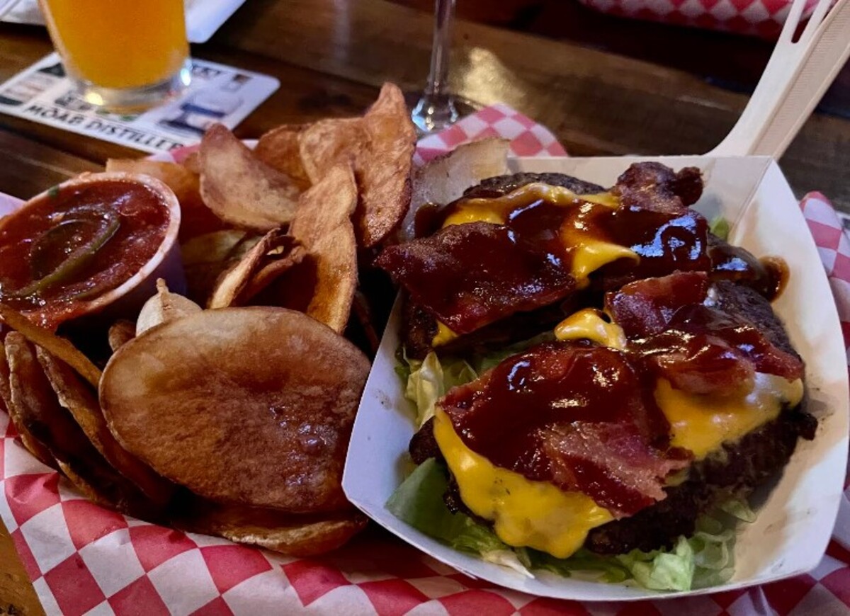 Food in No Name Saloon, Park City, UT