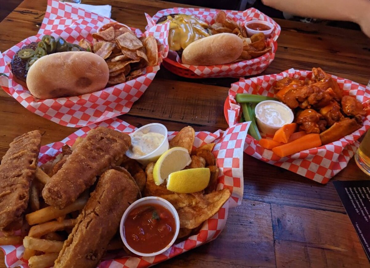 Food in No Name Saloon, Park City, UT