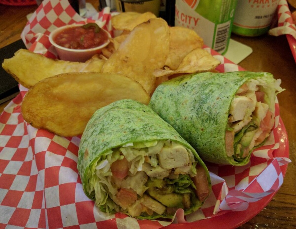 Food in No Name Saloon, Park City, UT