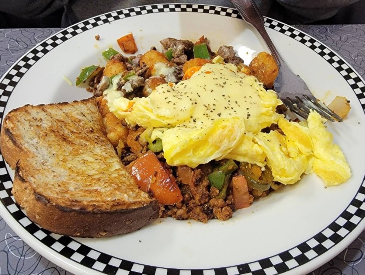 Food in Ze's Diner, Eagan, MN