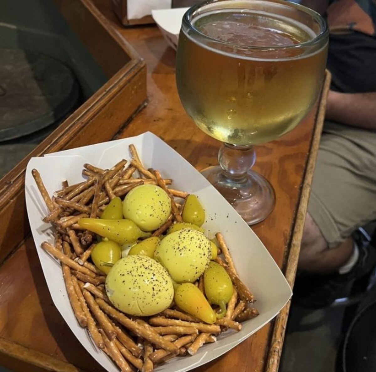 Food in Joe Jost's, Long Beach, CA