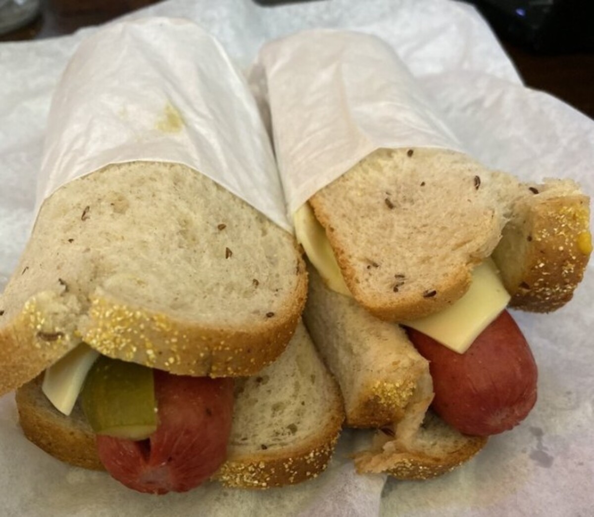 Food in Joe Jost's, Long Beach, CA