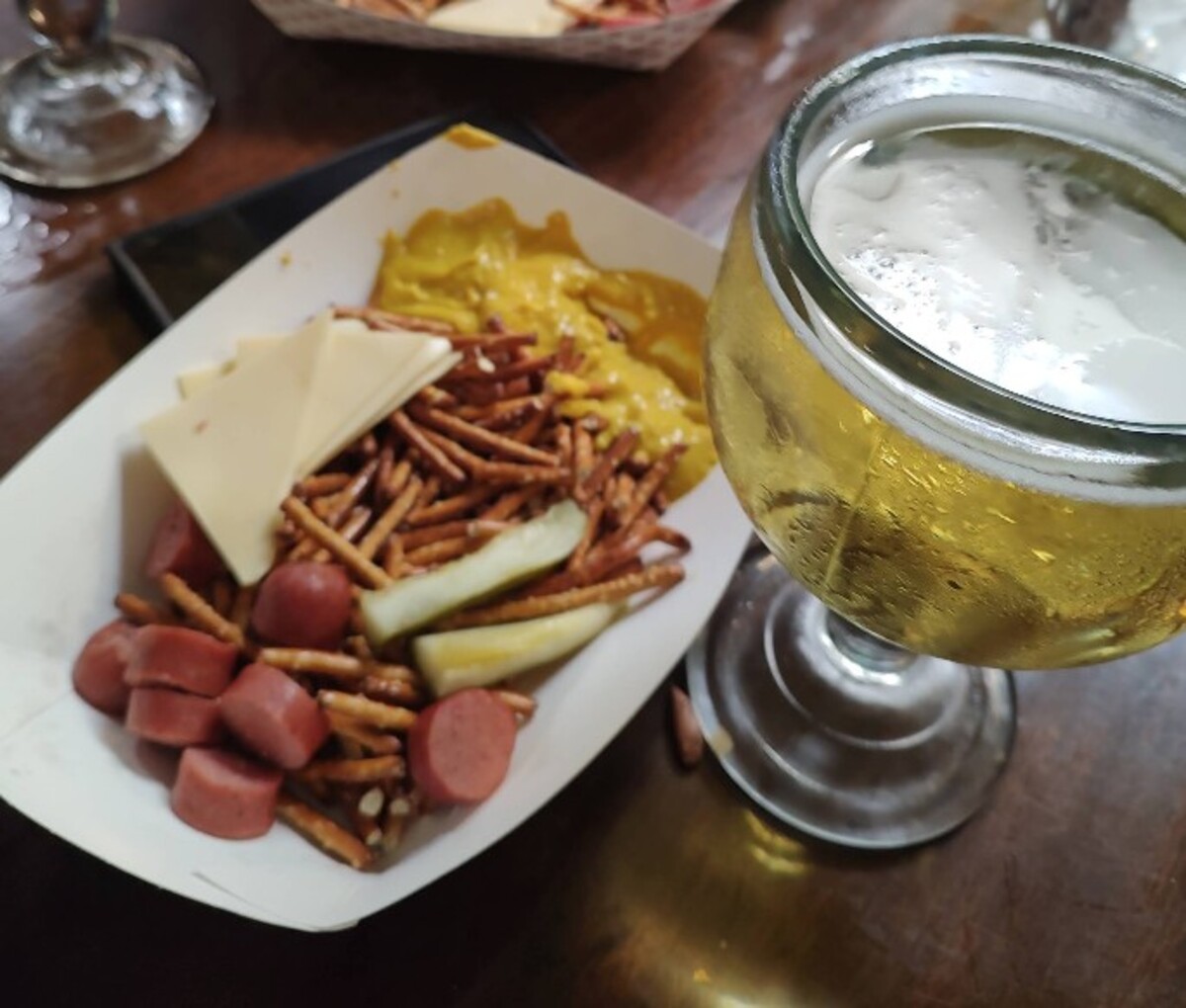 Food in Joe Jost's, Long Beach, CA