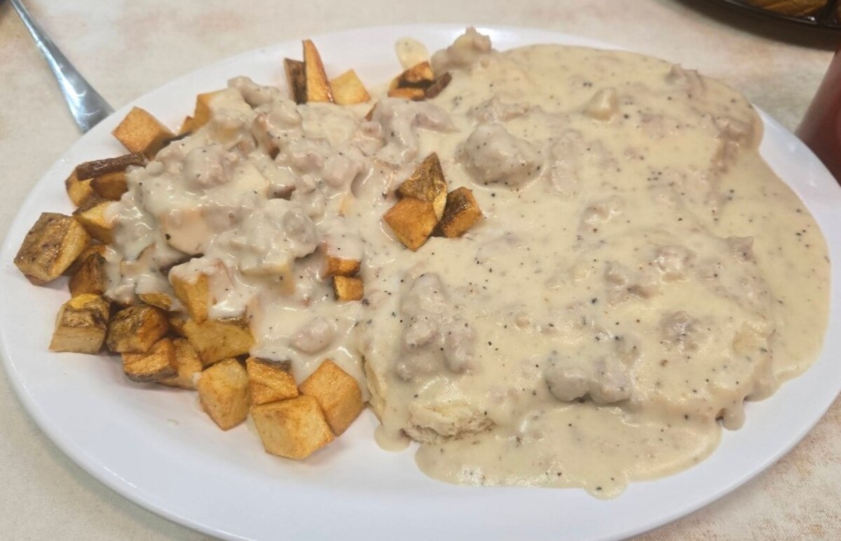Food in Gigi's Diner, Marshallville, OH