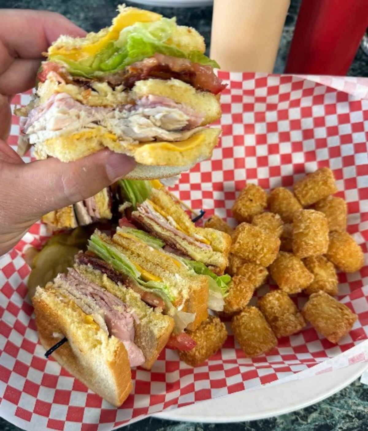 Food in Sports Page Bar & Grill, Kennewick, WA