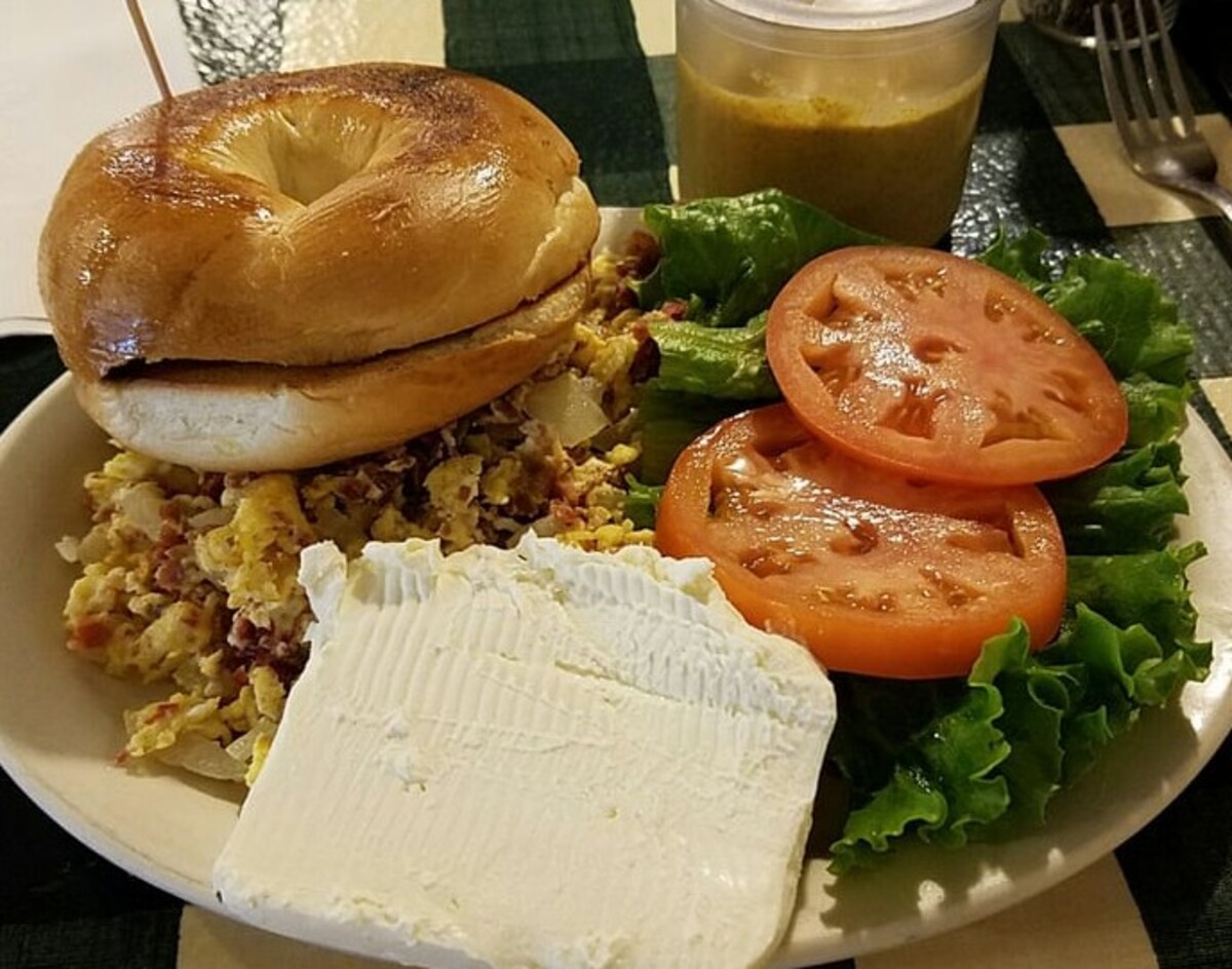 Food in Carshon's Delicatessen, Fort Worth, TX