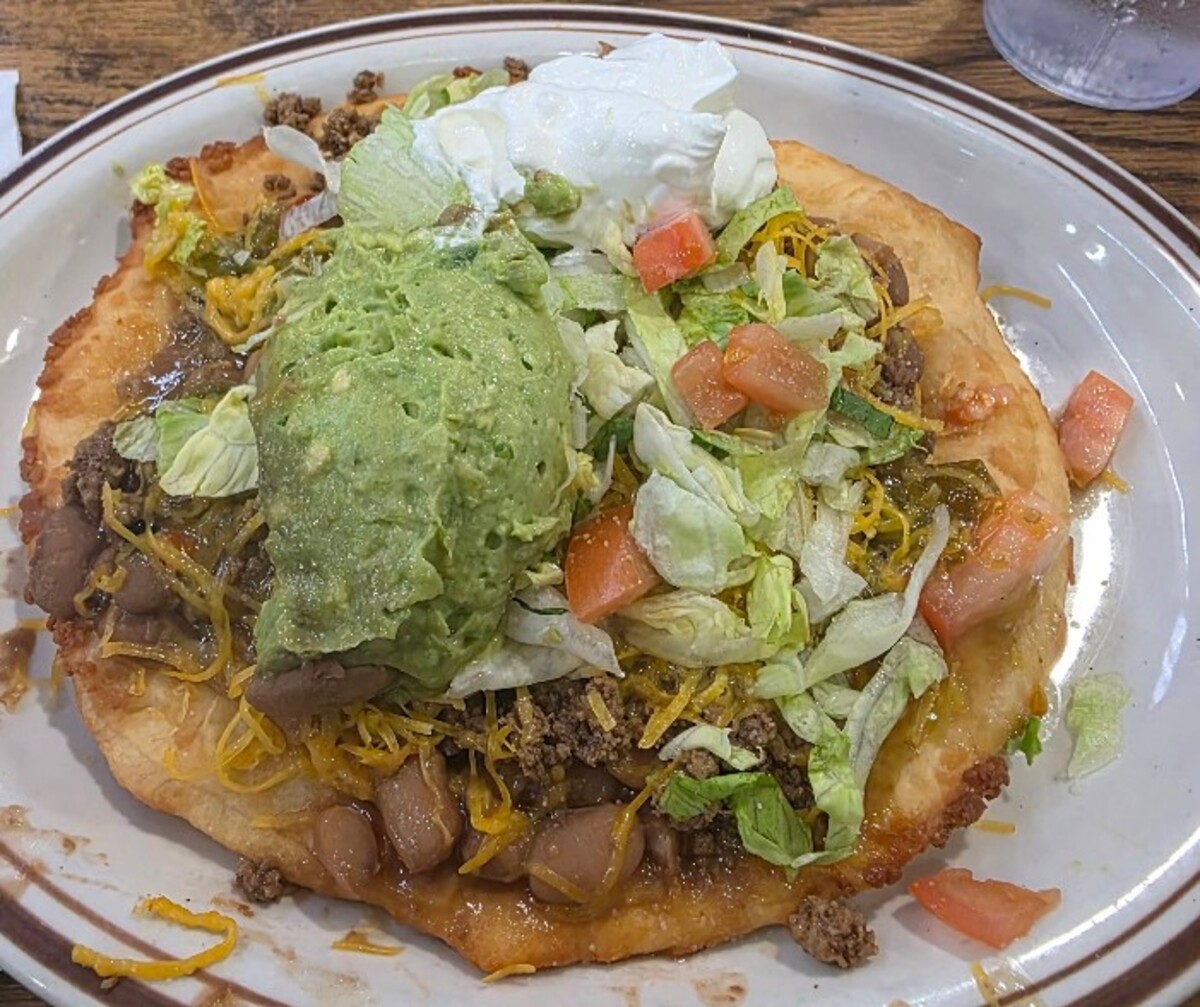 Food in Mac's La Sierra Coffee Shop, Albuquerque, NM
