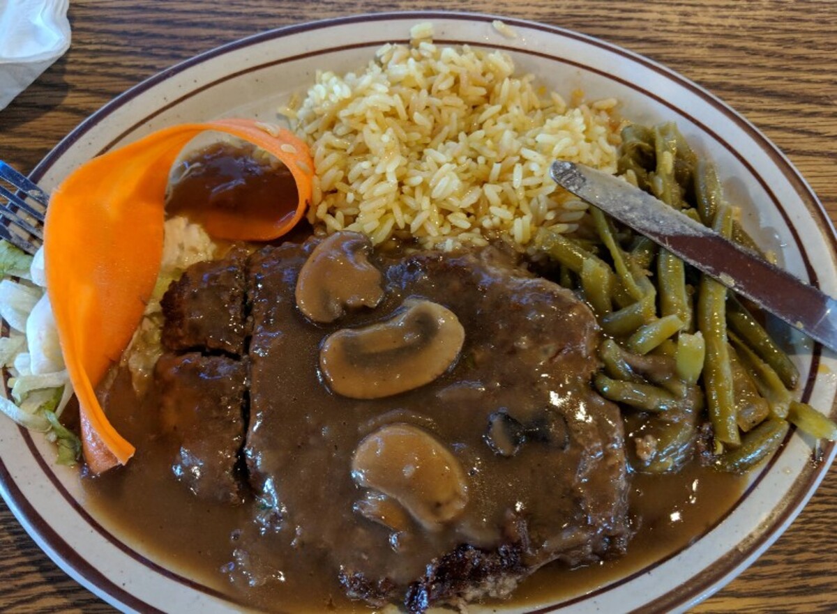 Food in Mac's La Sierra Coffee Shop, Albuquerque, NM