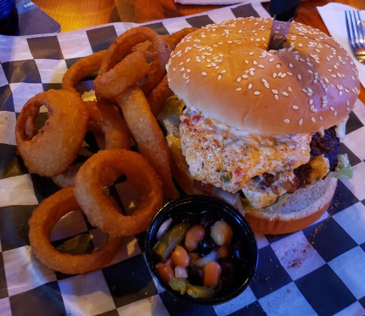 Food in Winnie's Tavern, Wilmington, NC