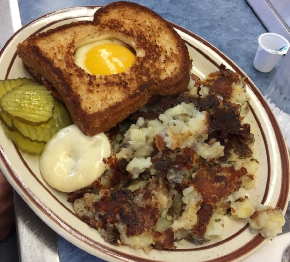 Food in Mickey's Diner, Saint Paul, MN