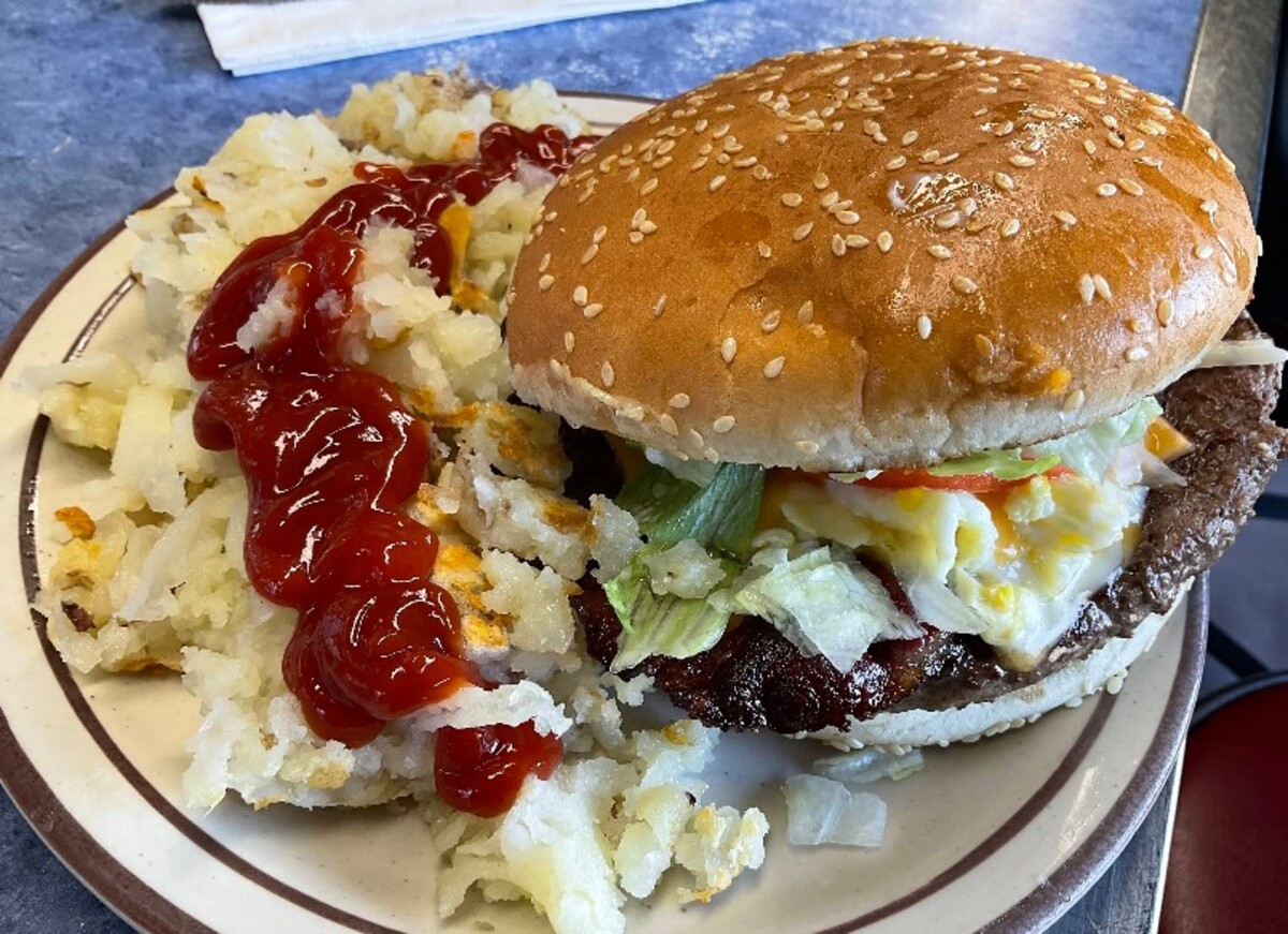 Food in Mickey's Diner, Saint Paul, MN
