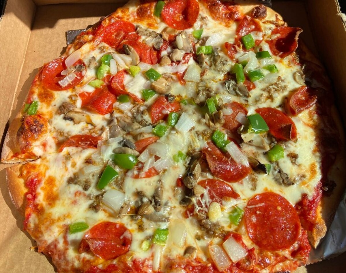 Food in Pizza Palace, Knoxville, TN
