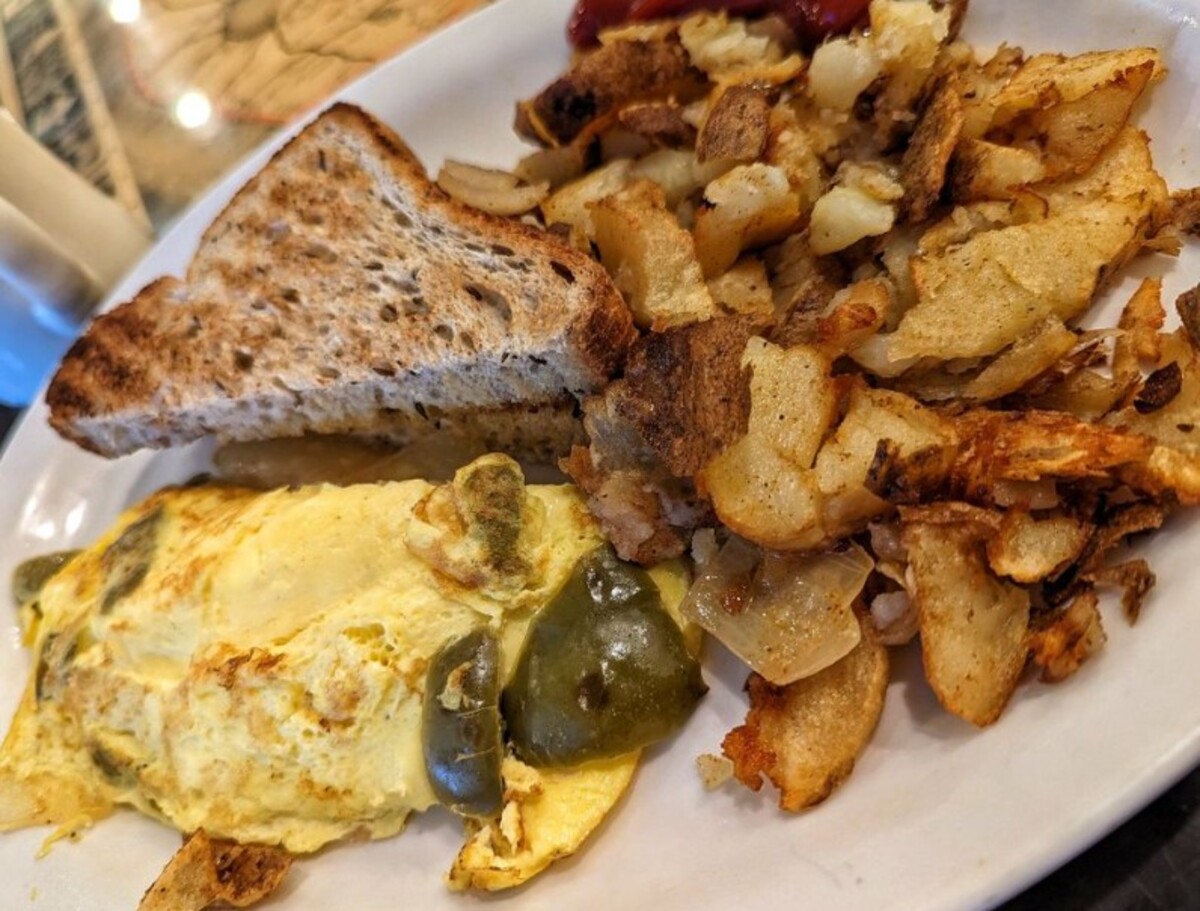 Food in Trip's Diner, St. Petersburg, FL