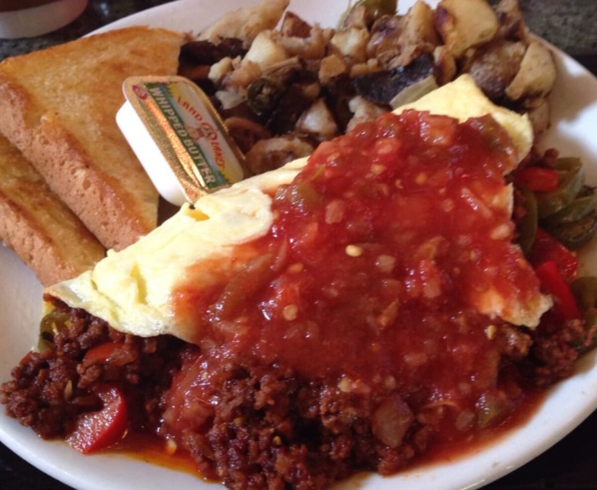 Food in Aretha Frankensteins, Chattanooga, TN