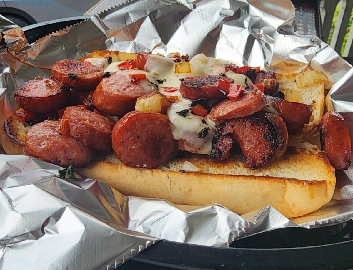 Food in Aretha Frankensteins, Chattanooga, TN