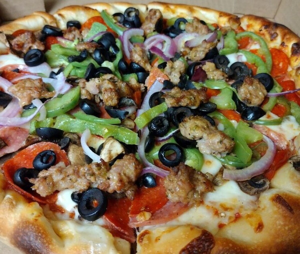 Food in Blind Onion Pizza & Pub, Reno, NV