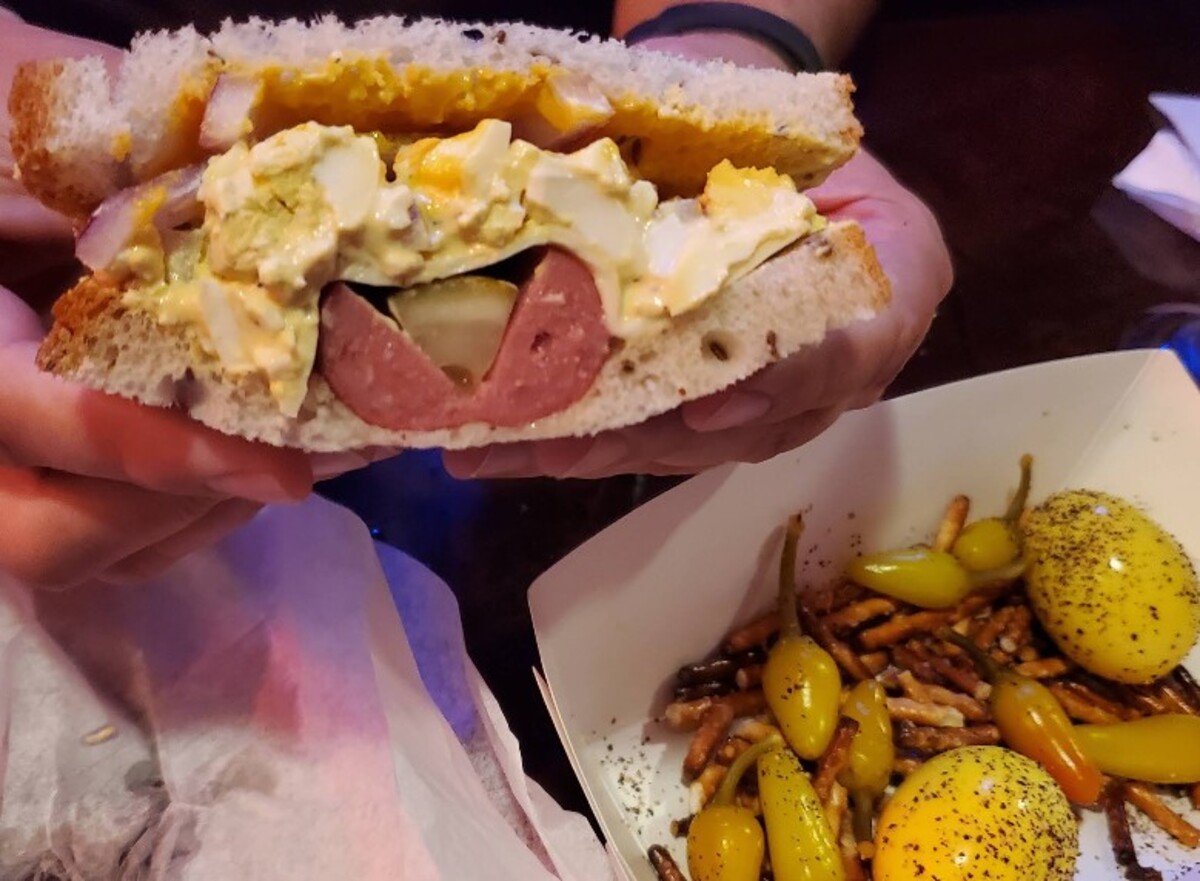 Food in Joe Jost's, Long Beach, CA