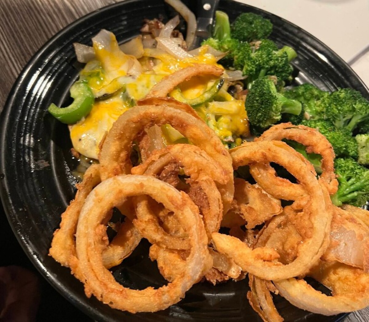 Food in Black & White Grille, Spencer, MA