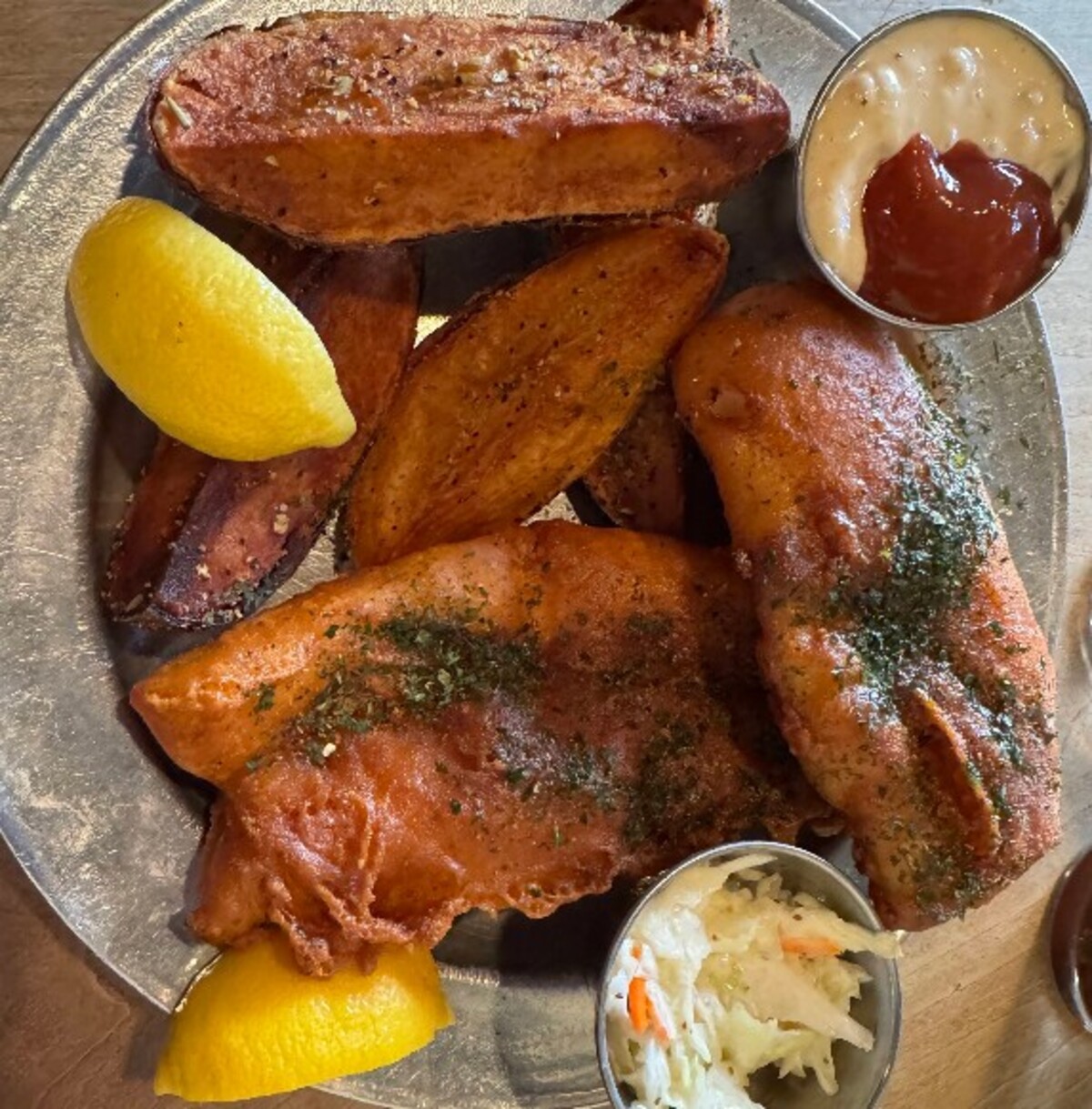 Food at Jessop's Tavern located in New Castle, DE