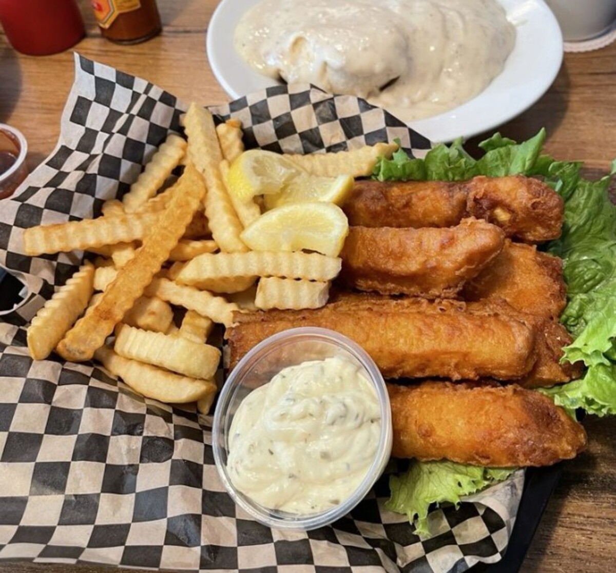 Food at Jus' Jo's located in Clovis CA