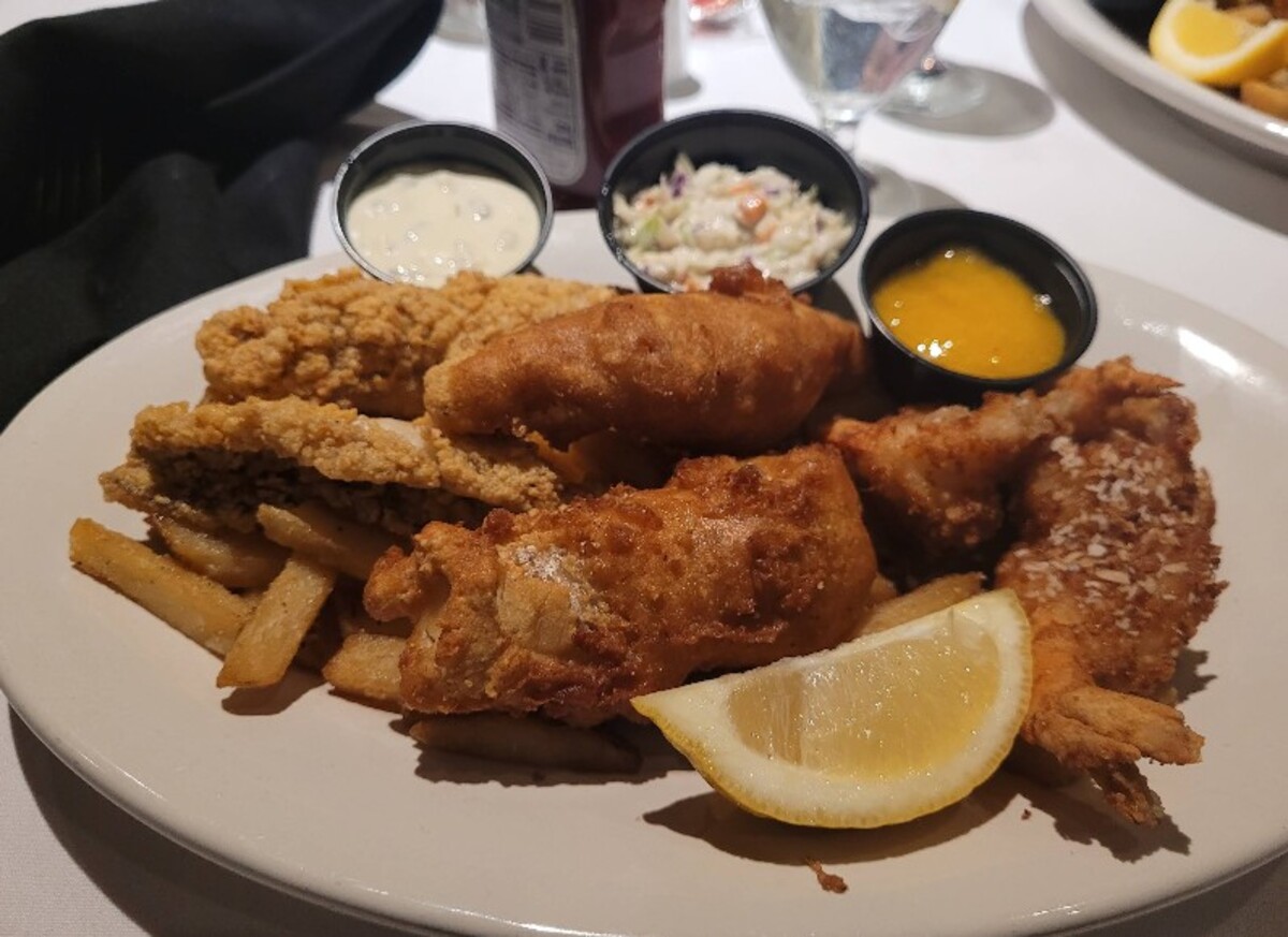Food at Public Landing Restaurant located in Lockport IL