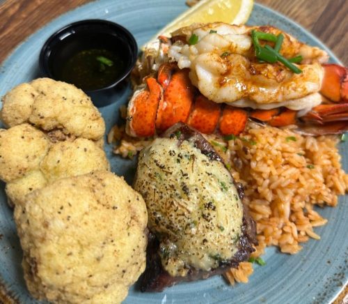 Food at Public Landing Restaurant located in Lockport IL