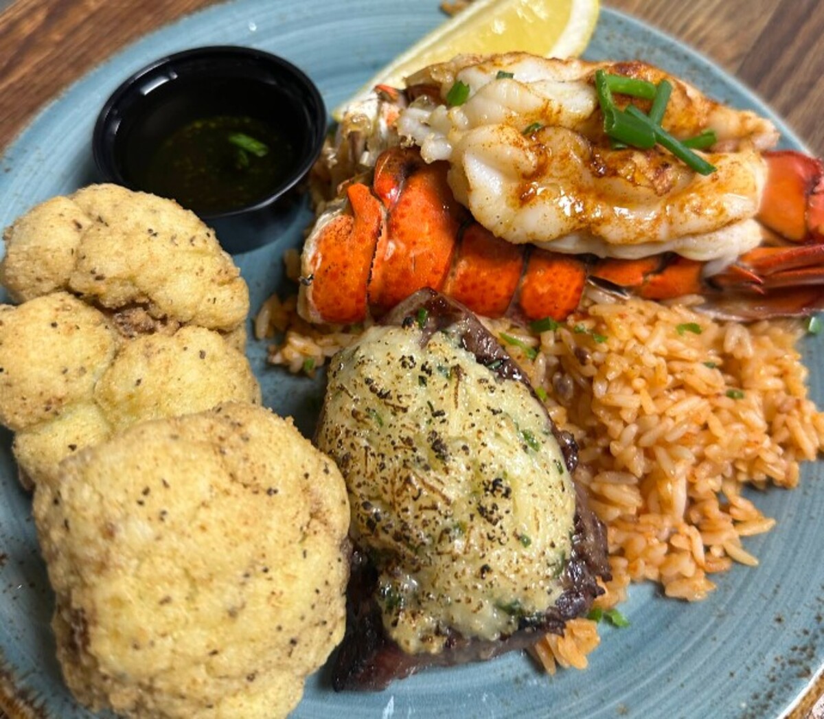 Food at Public Landing Restaurant located in Lockport IL