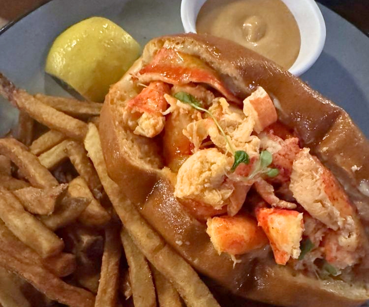 Connecticut-Style Lobster Roll at Ooh De Lally in Omaha, NE