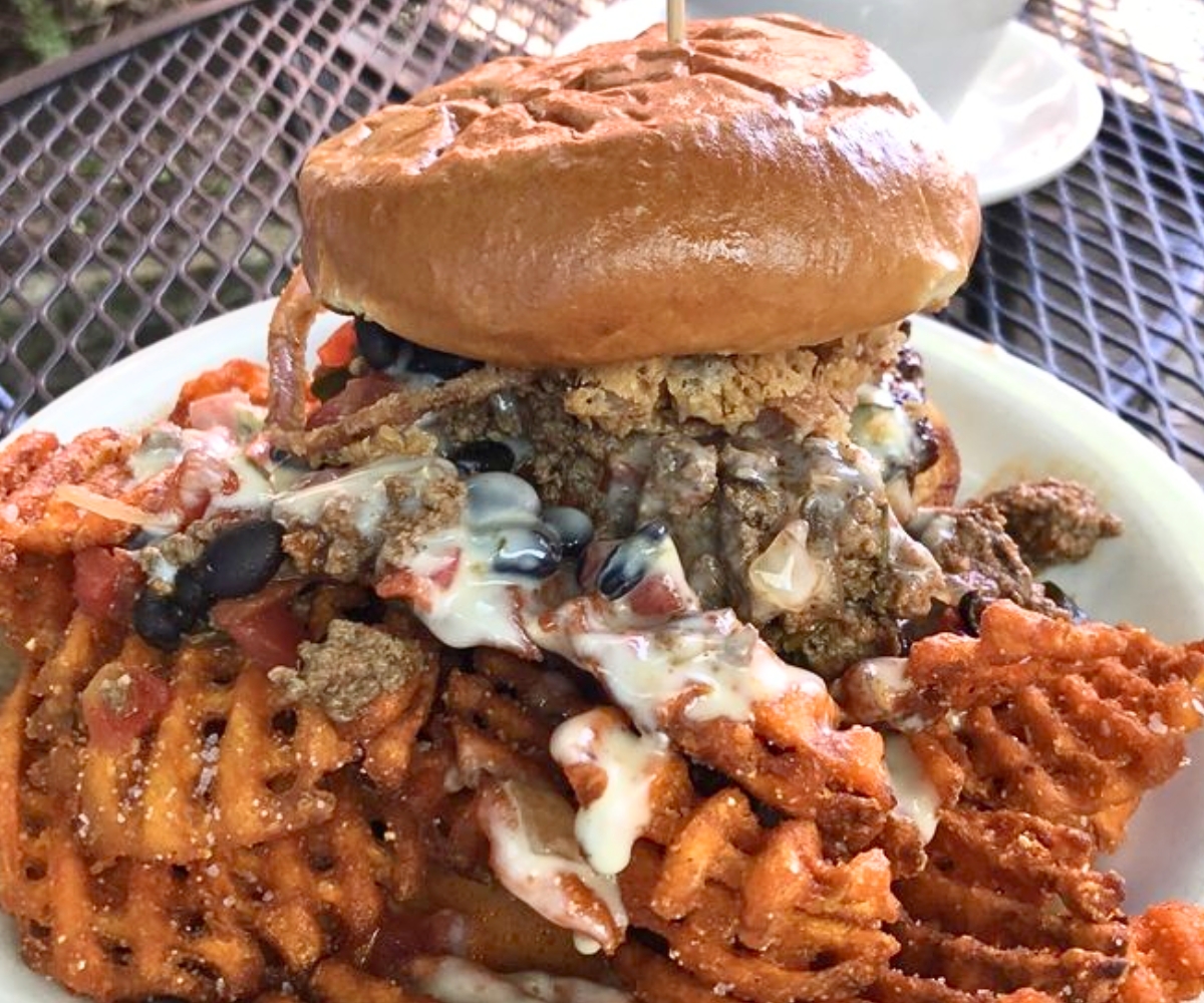 Chili Cheese Burger at Blind Mule in Mobile, AL