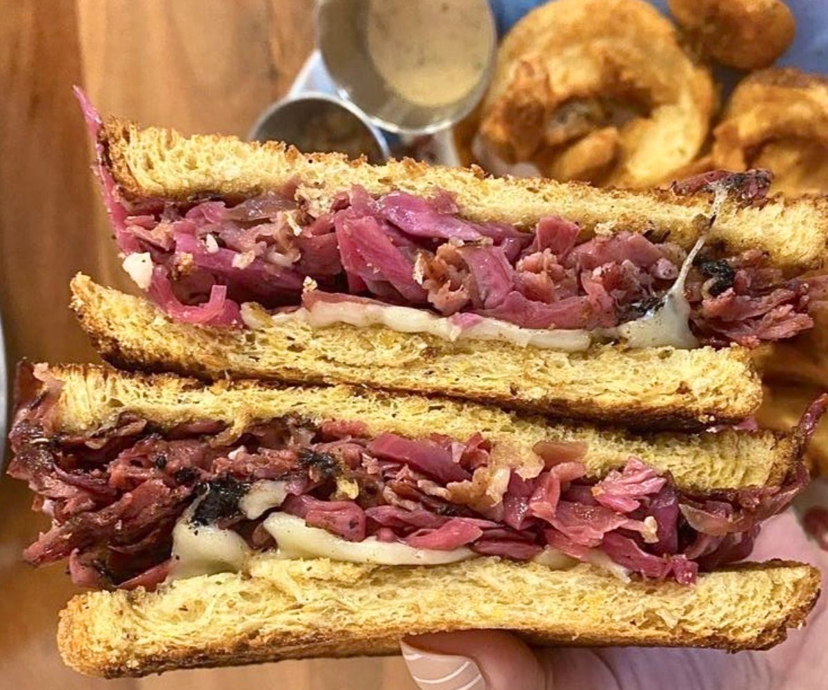 Chili-Pickle Reuben at A.K.A Kitchen in Loveland, CO