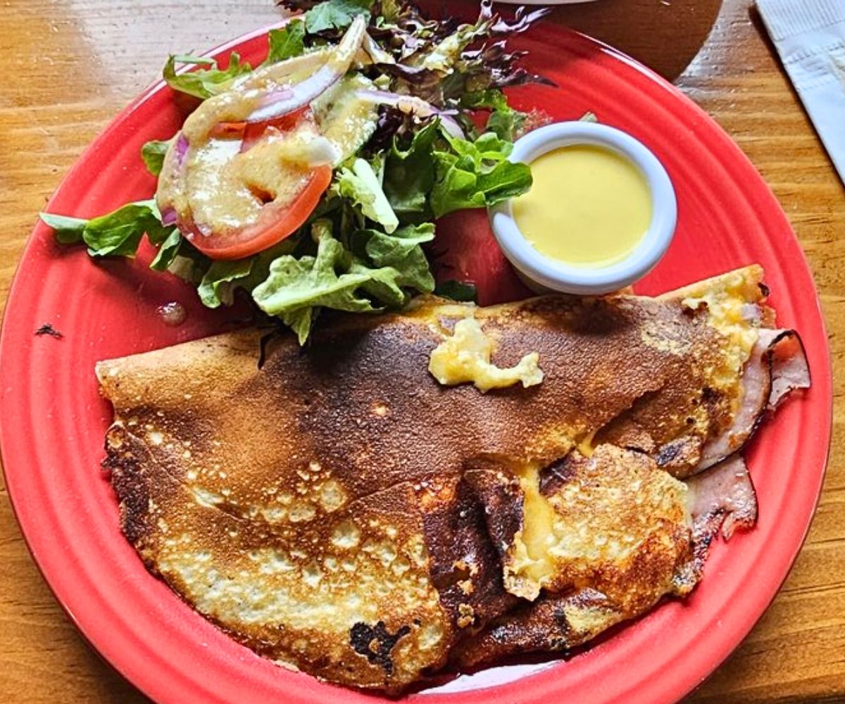 Parisian Crepe at Gutiz in Taos, New Mexico
