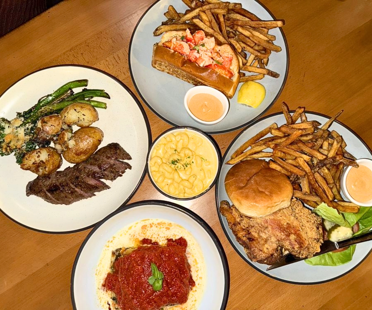 various dishes at Ooh De Lally in Omaha, NE