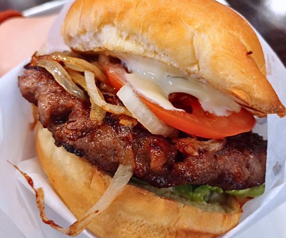 Classic Galbi Burger at Galbi Burger Smokey Point in Arlington, WA